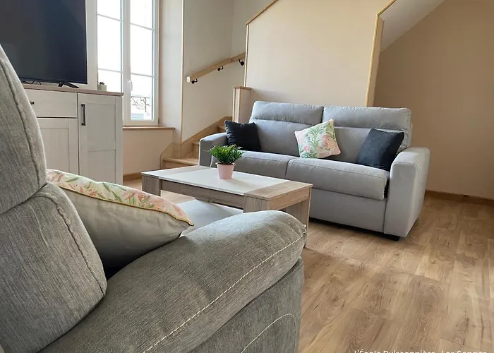 Апартаменты L'ecole Buissonniere Saint-Vigor-le-Grand